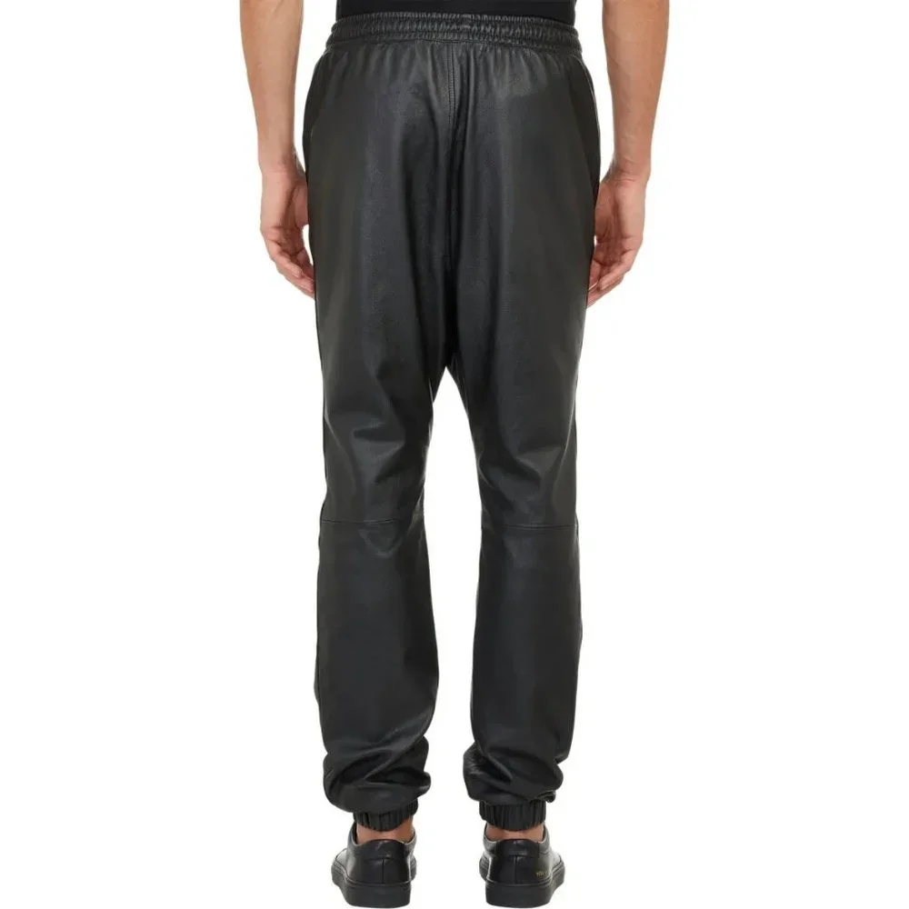 Russell Westbrook x Jordan for Barneys New York Leather Joggers XS